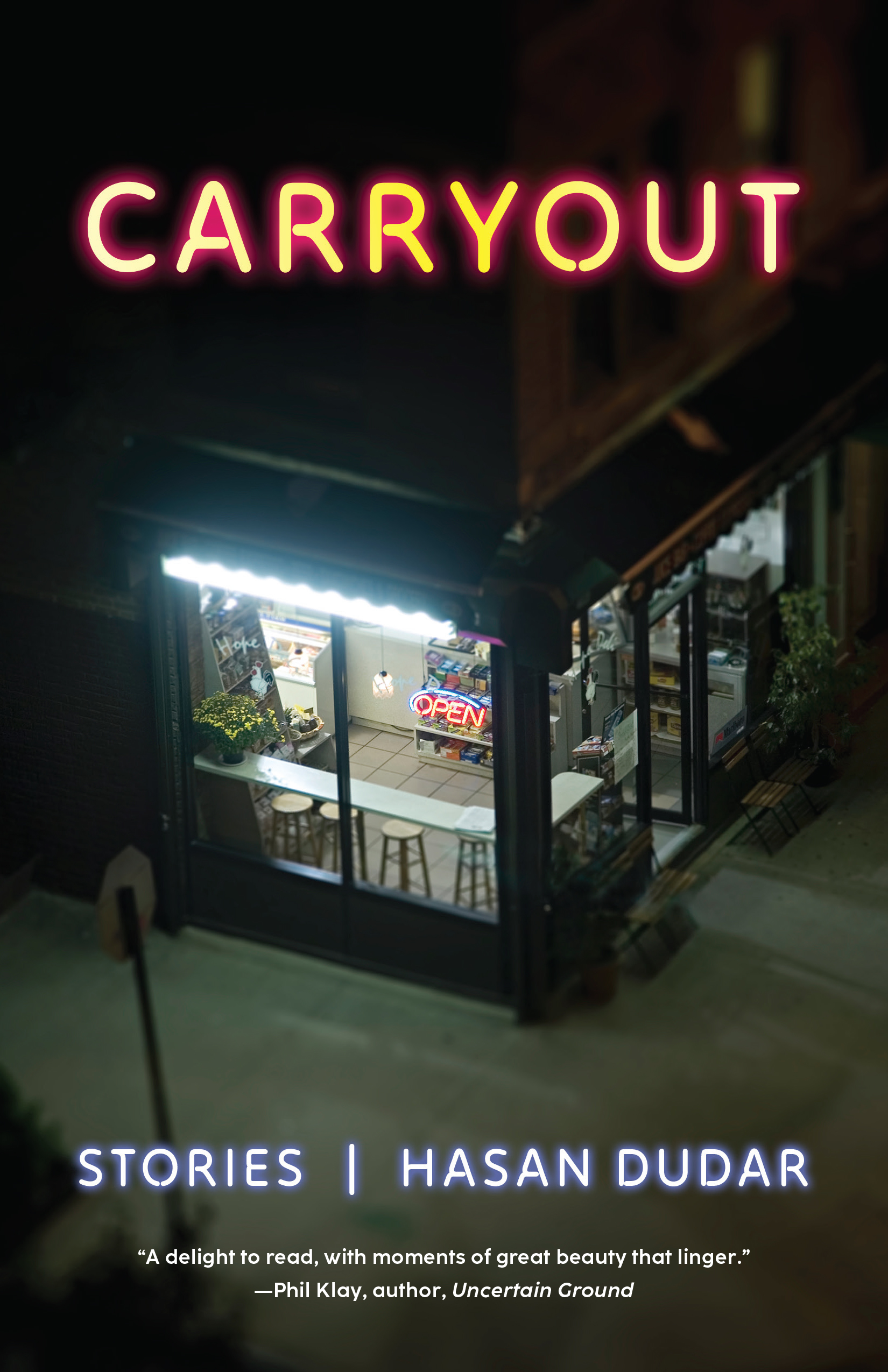 Carryout book cover