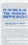 In Search of the Modern Hippocrates