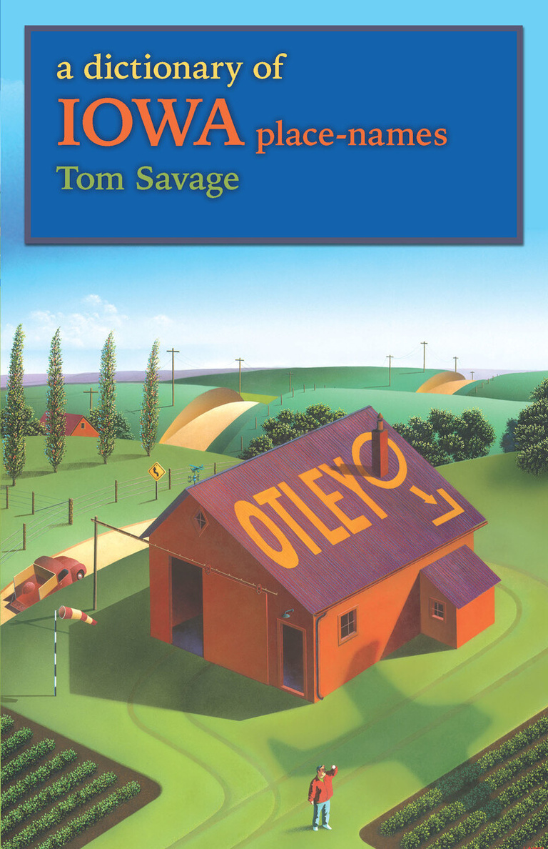 Dictionary of Iowa Place Names book cover